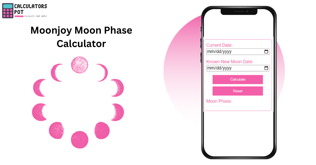 Moonjoy Moon Phase Calculator WRITE FORMULA IN SIMPLE WORDS