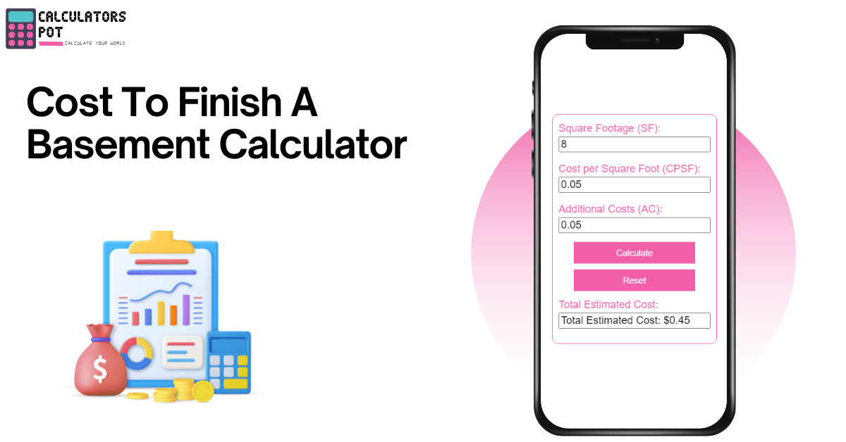 Cost To Finish A Basement Calculator