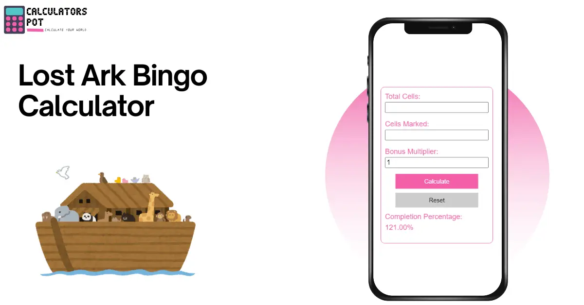 Lost Ark Bingo Calculator Calculatorspot