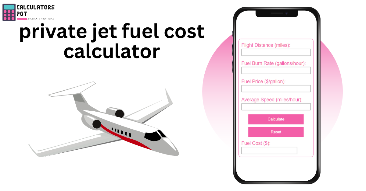 Private Jet Fuel Cost Calculator