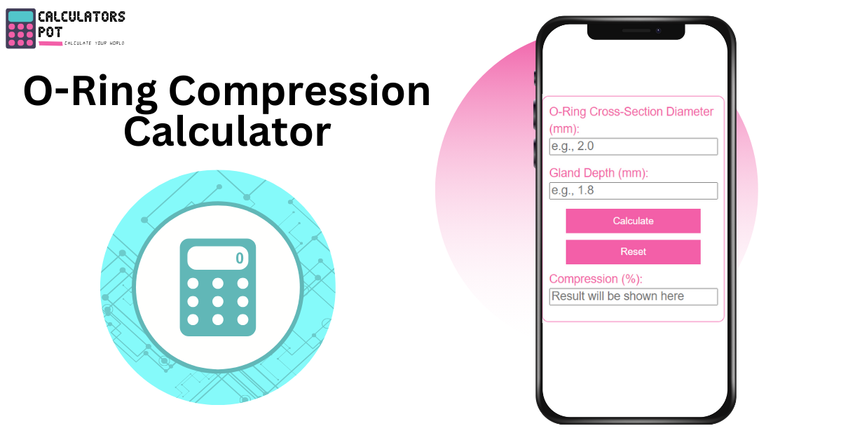 O-Ring Compression Calculator