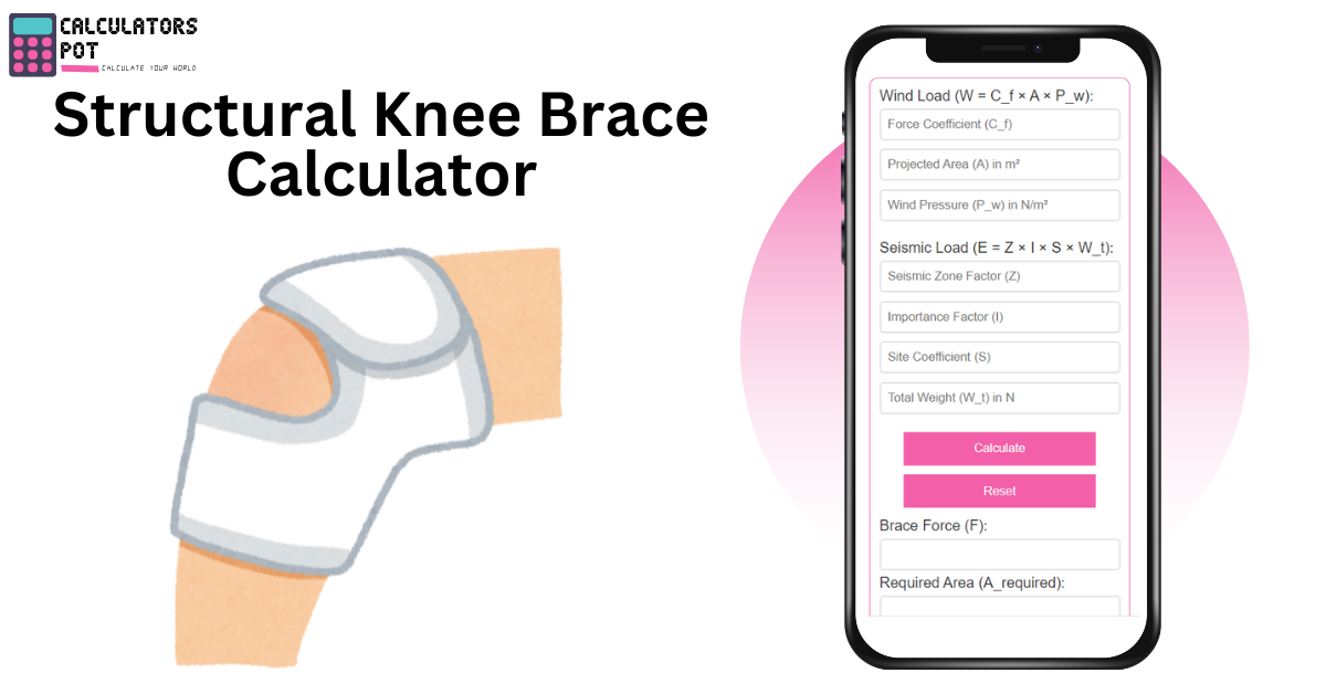 Structural Knee Brace Calculator