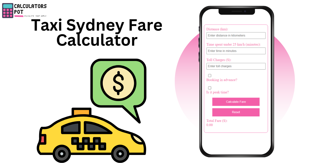 Taxi Sydney Fare Calculator