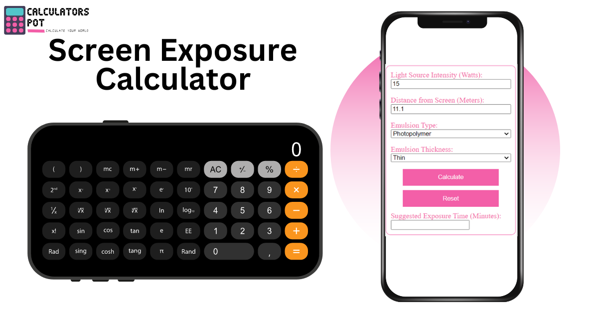 Screen Exposure Calculator