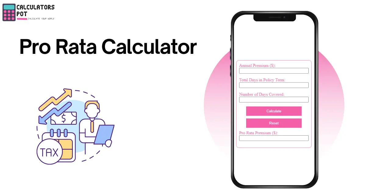 Pro Rata Calculator - CalculatorsPot