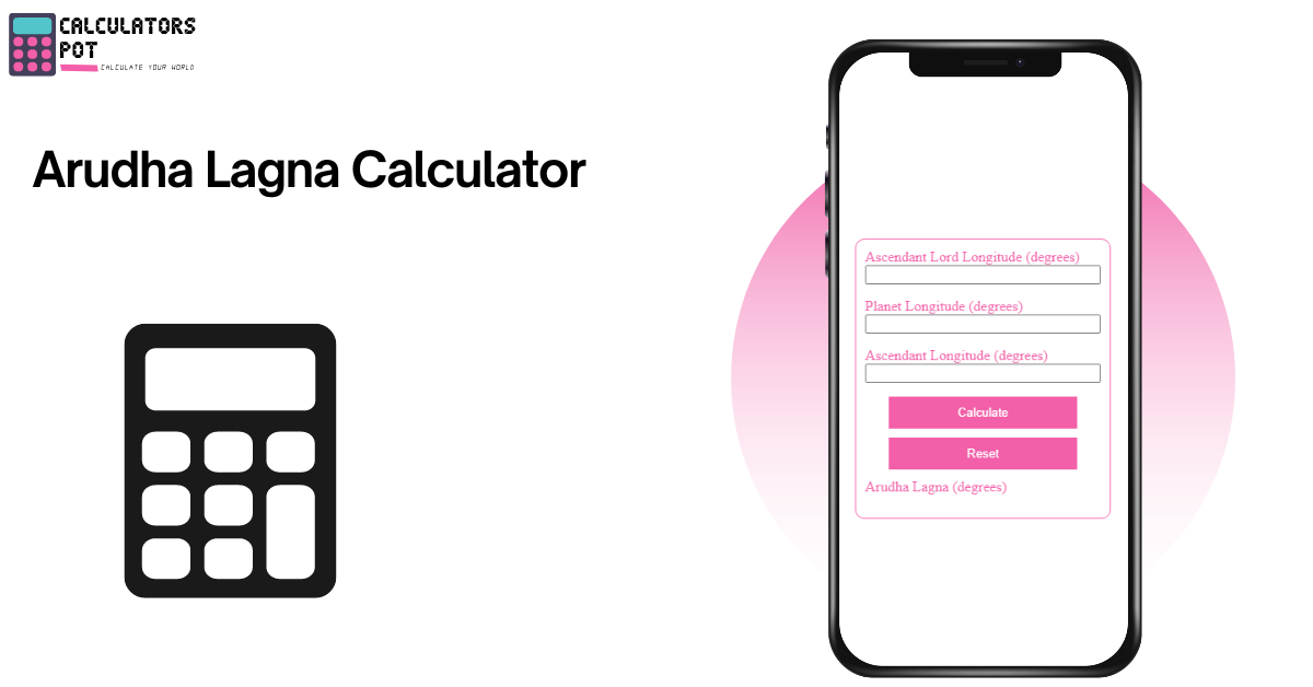 Arudha Lagna Calculator