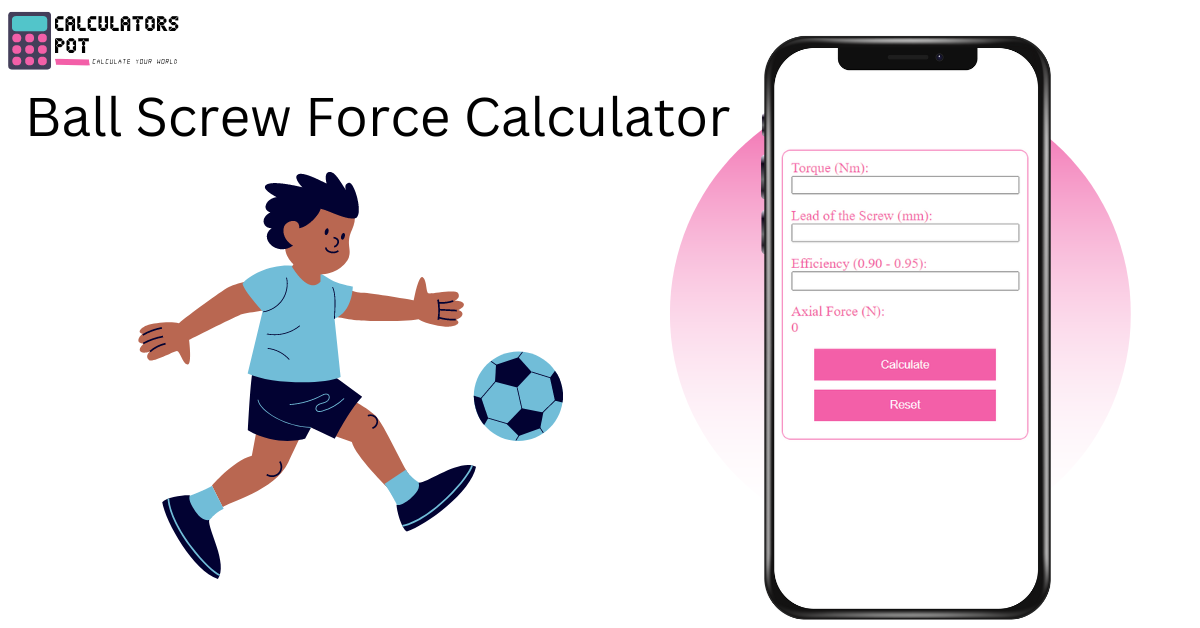 Ball Screw Force Calculator