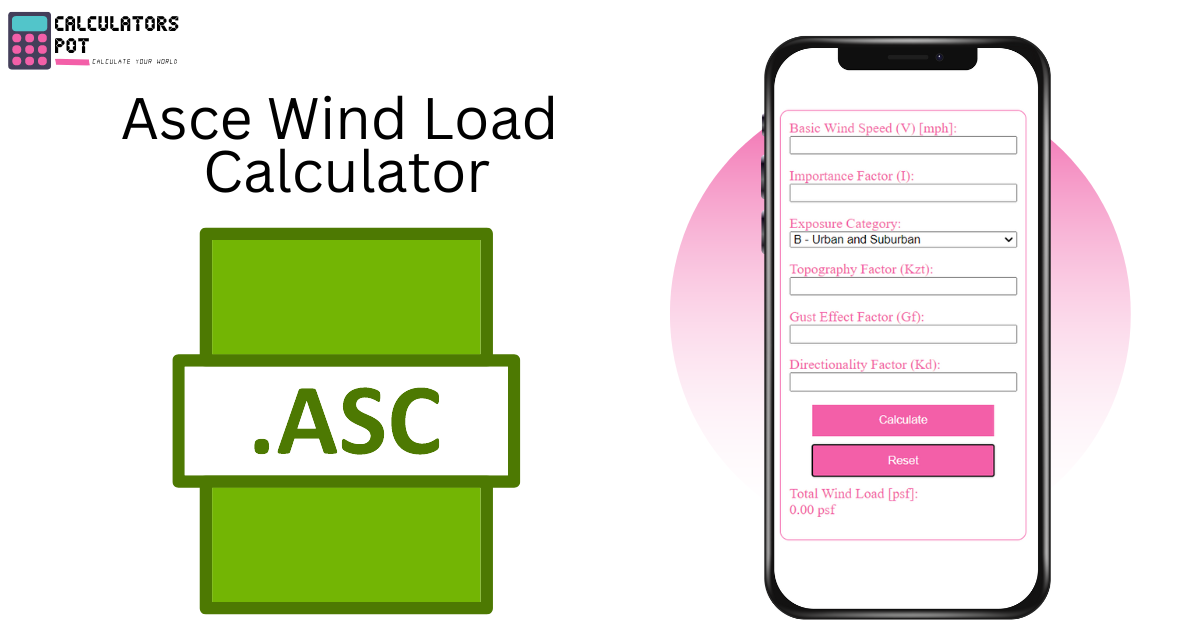 Asce Wind Load Calculator