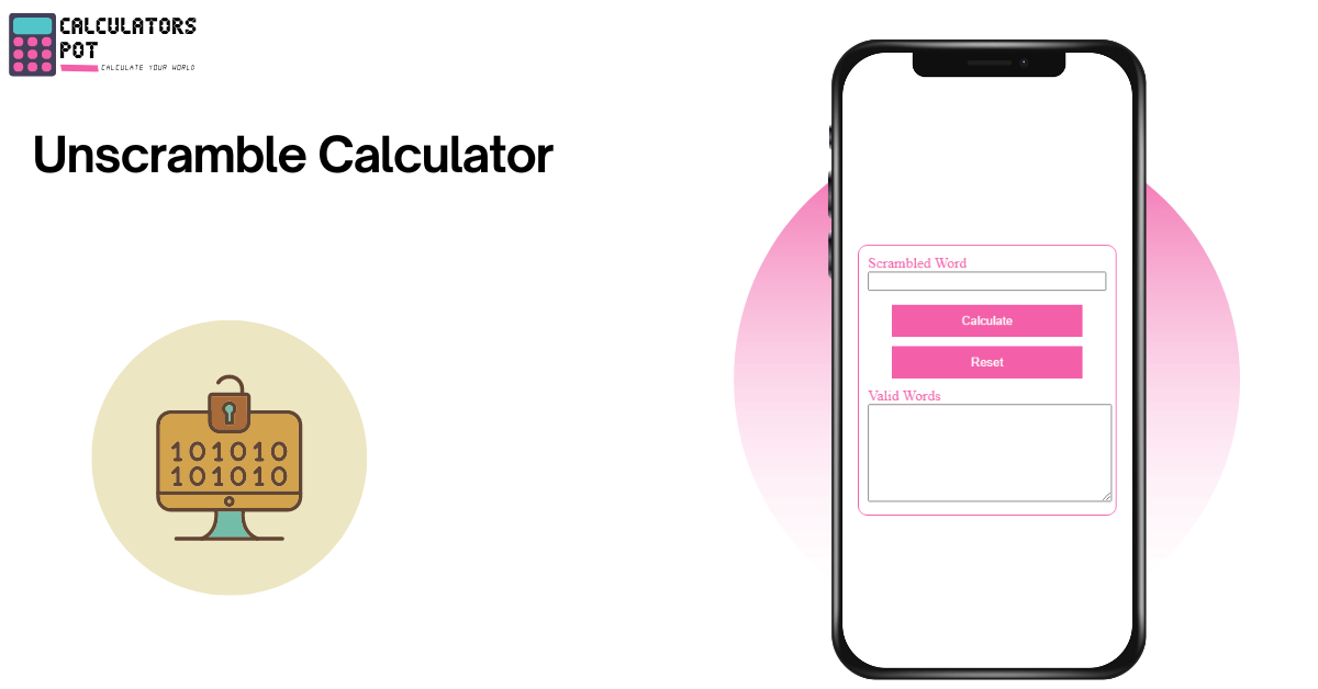 Unscramble Calculator