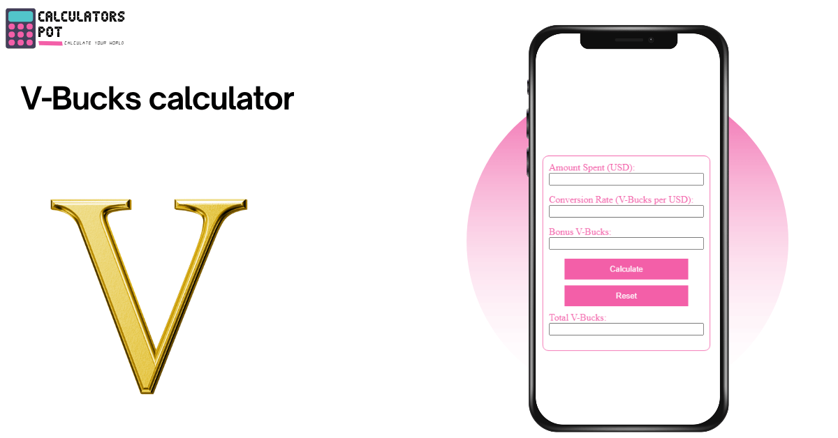 V-Bucks calculator