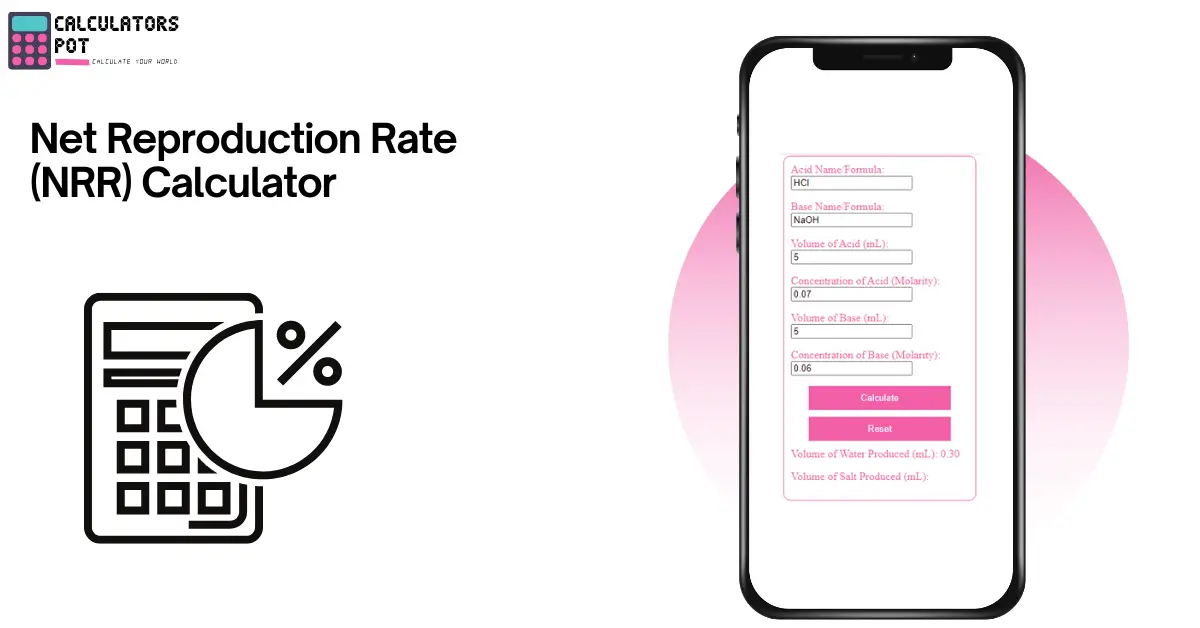 Net Reproduction Rate (NRR) Calculator - CalculatorsPot